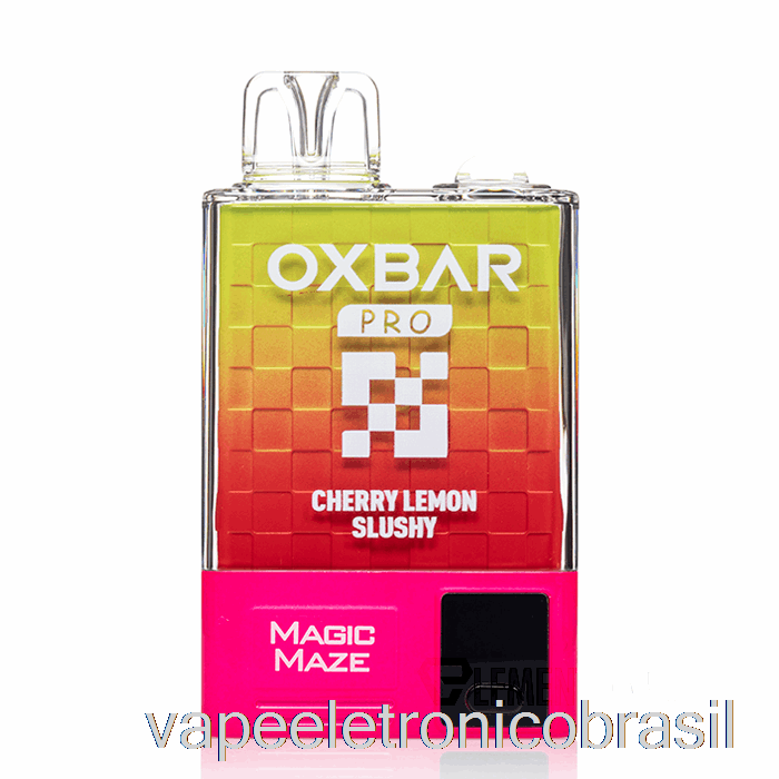 Vape Vaporesso Oxbar Magic Maze Pro 10000 Descartável Cereja Limão Lamacento - Suco De Vagem